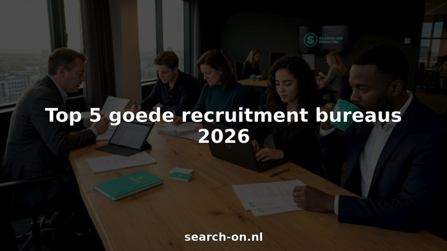 Tijdens een overleg op kantoor bespreken recruiters samen de binnengekomen cv’s.
