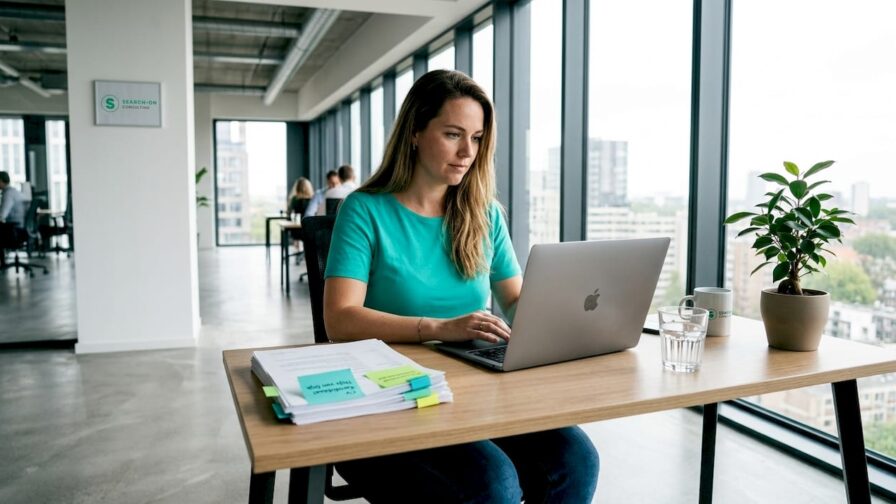 Recruiter zet in op een sterke inbound-strategie op kantoor