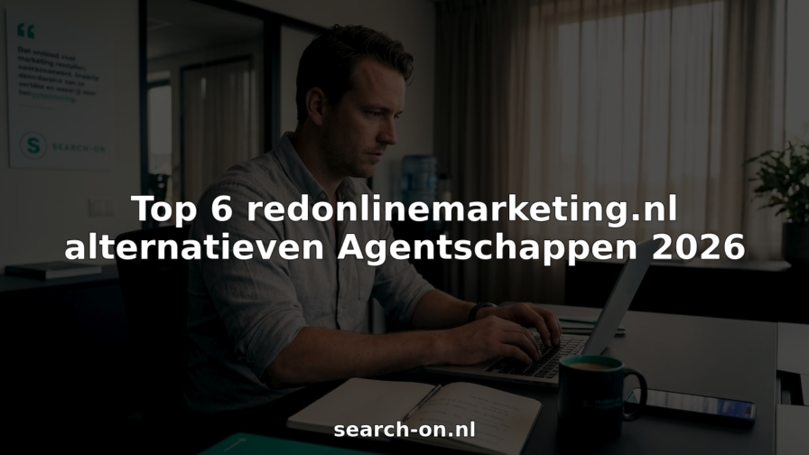 Een marketing recruiter aan het werk achter zijn bureau in een gezellige thuiswerkplek.