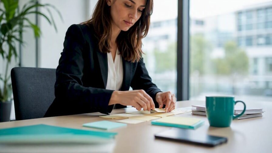 Recruiter houdt het overzicht op de afspraken voor sollicitatiegesprekken